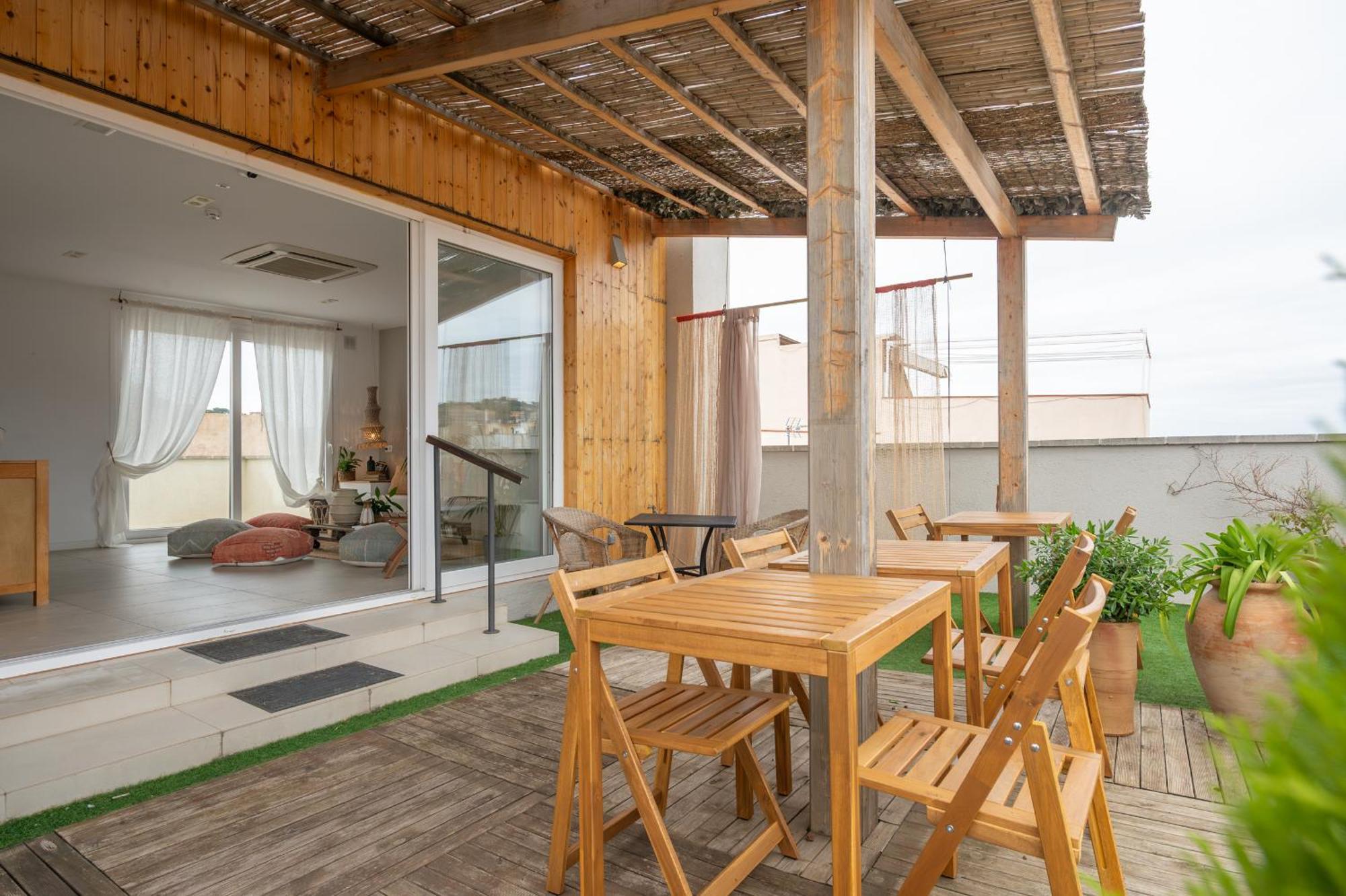 Hostal Boutique Es Portalet 산펠리우데기솔스 외부 사진